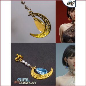 earrings of 3d girls
